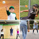 Set of 3 Reaction Bounce Ball, Field Training Ball, Agility Trainer for Baseball