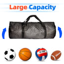 Set of 6 Large Mesh Sports Equipment Duffel Bag, Scuba Bag with Zipper
