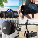 Set of 6 Large Mesh Sports Equipment Duffel Bag, Scuba Bag with Zipper