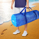 Set of 6 Large Mesh Sports Equipment Duffel Bag, Scuba Bag with Zipper