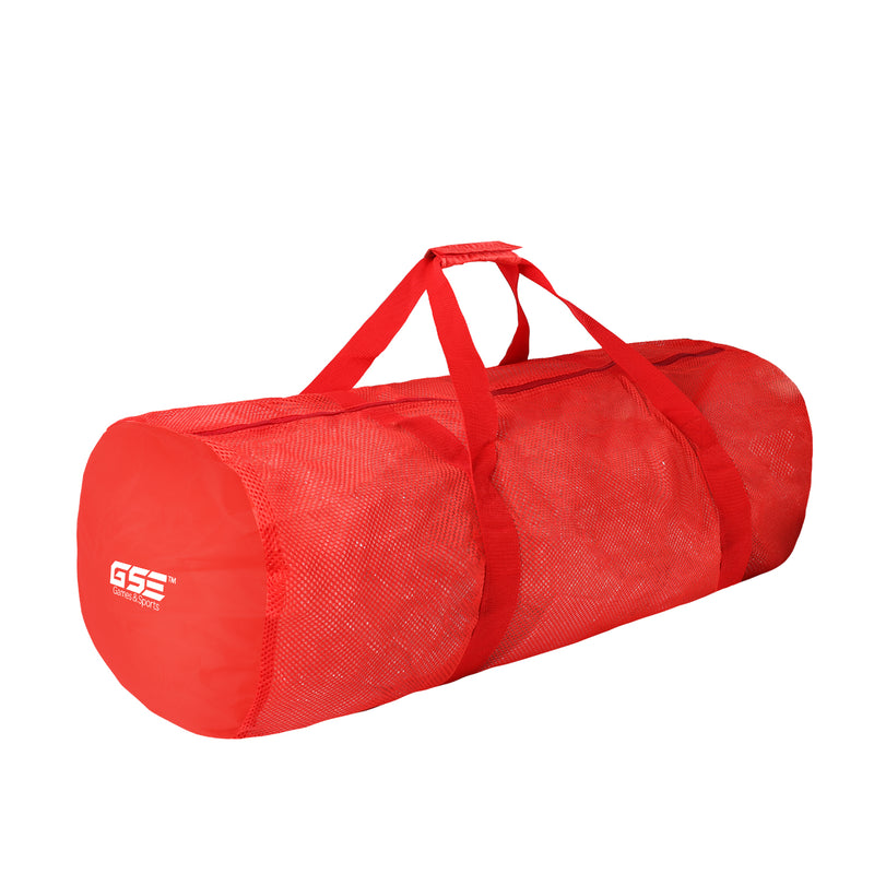 Large Mesh Sports Equipment Duffel Bag, Scuba Bag with Zipper