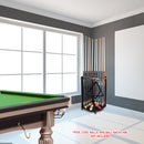 10 Corner Style Pool Cue Rack with Score Counter (5 Colors)