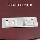 10 Corner Style Pool Cue Rack with Score Counter (5 Colors)