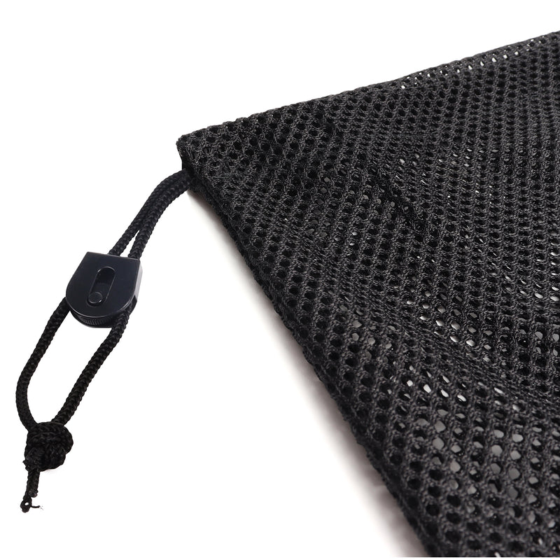 18"x12" Mesh Drawstring Net Bag, Sports Equipment Storage Bag for Gym Gear, Clothes- 7 Colors