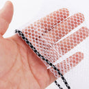 Set of 6 18"x 12" Mesh Drawstring Net Bag, Sports Equipment Storage Bag