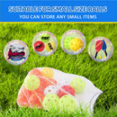 Set of 6 18"x 12" Mesh Drawstring Net Bag, Sports Equipment Storage Bag