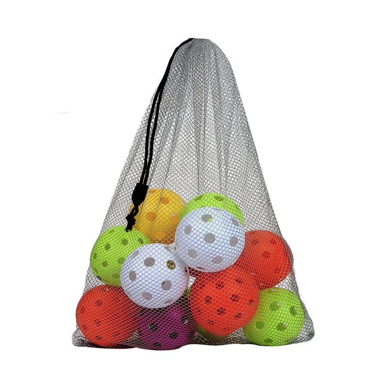 18"x 12" Mesh Drawstring Net Bag, Sports Equipment Storage Bag