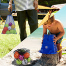 18"x 12" Mesh Drawstring Net Bag, Sports Equipment Storage Bag