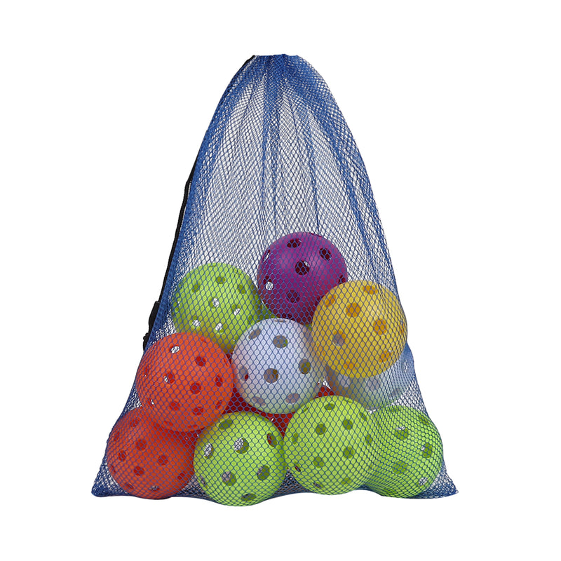 18"x 12" Mesh Drawstring Net Bag, Sports Equipment Storage Bag