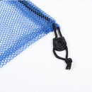 Set of 6 18"x 12" Mesh Drawstring Net Bag, Sports Equipment Storage Bag