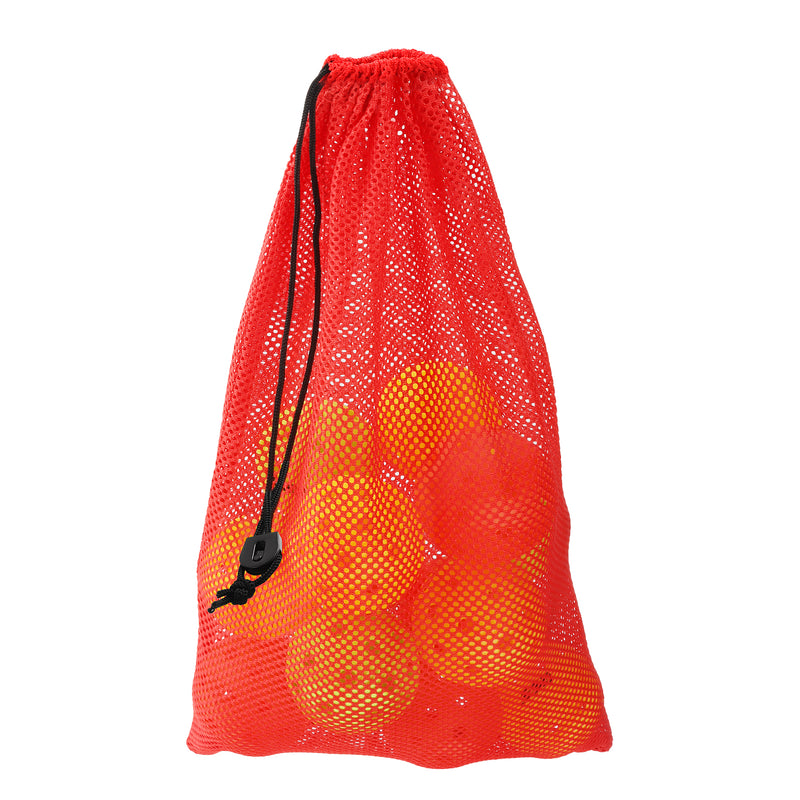 Mesh Drawstring Sports Equipment Duffel Shoulder Bag Outdoor Sport Ball Bag for Sport Balls, Team Practice, Swimming, Camping Gear - 7 Colors
