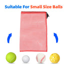 18"x 12" Mesh Drawstring Net Bag, Sports Equipment Storage Bag