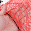 Set of 6 18"x 12" Mesh Drawstring Net Bag, Sports Equipment Storage Bag