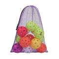 18"x 12" Mesh Drawstring Net Bag, Sports Equipment Storage Bag