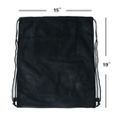 Set of 6 19"x 15" Mesh Sport Drawstring Backpack Bag