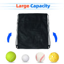 Set of 6 19"x 15" Mesh Sport Drawstring Backpack Bag