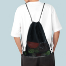 Set of 6 19"x 15" Mesh Sport Drawstring Backpack Bag