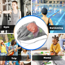 Set of 6 19"x 15" Mesh Sport Drawstring Backpack Bag