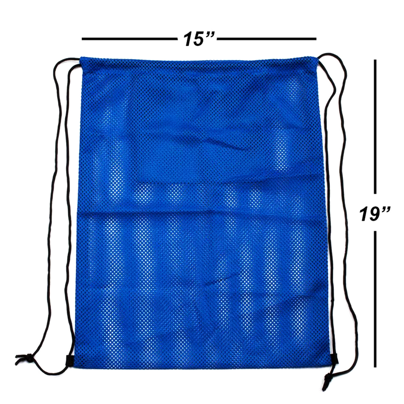 19"x 15" Mesh Drawstring Backpack Bag