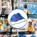 Set of 6 19"x 15" Mesh Sport Drawstring Backpack Bag