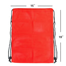 19"x 15" Mesh Drawstring Backpack Bag