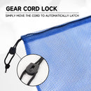 Set of 6 24"x 36" Large Mesh Sports Ball Drawstring Bag