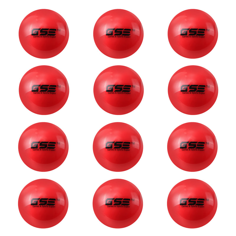 3" Weighted Red Baseballs, Weighted Softballs, Training Baseballs