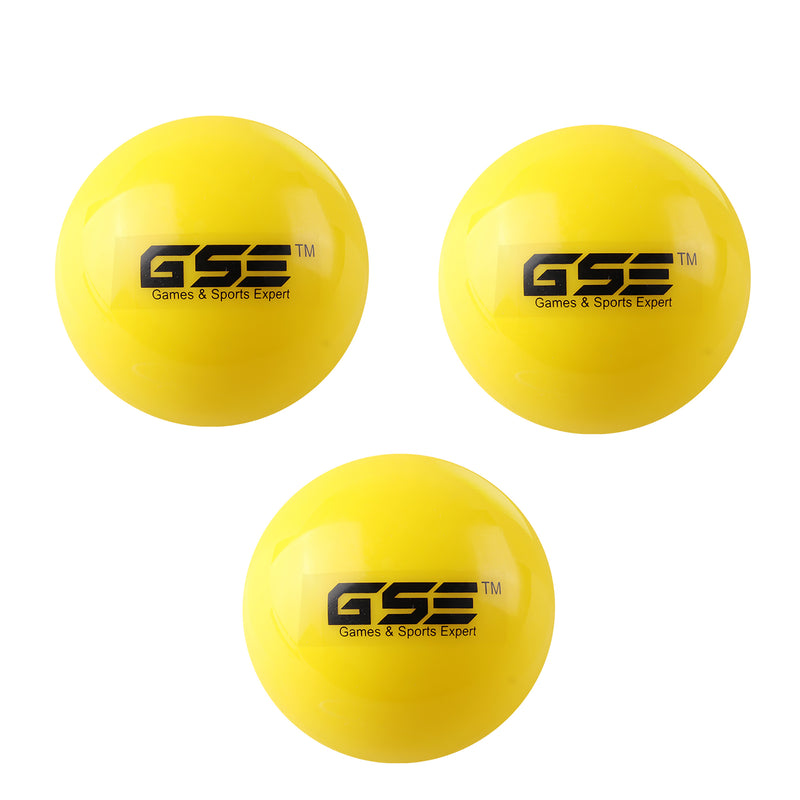 3" Weighted Yellow Baseballs, Weighted Softballs, Training Baseballs