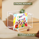 4x4 Inch Clear Acrylic Picture Frames for Home/Office Desktop
