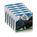 4x4 Inch Clear Acrylic Picture Frames for Home/Office Desktop