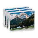 4x6 Inch Clear Acrylic Picture Frames for Home/Office Desktop