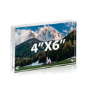 4x6 Inch Clear Acrylic Picture Frames for Home/Office Desktop