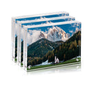 5x7 Inch Clear Acrylic Picture Frames for Home/Office Desktop