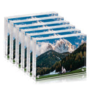5x7 Inch Clear Acrylic Picture Frames for Home/Office Desktop