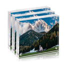 8x10 Inch Clear Acrylic Picture Frames for Home/Office Desktop