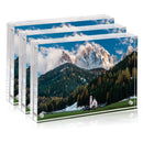 8x12 Inch Clear Acrylic Picture Frames for Home/Office Desktop