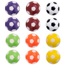 12-Pack Tabletop Foosball, Replacement Soccer Balls - Multi color