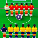 12-Pack Tabletop Foosball, Replacement Soccer Balls - Multi color