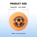 Regulation Size Table Soccer Foosball, Tabletop Replacement Balls (5 Colors)