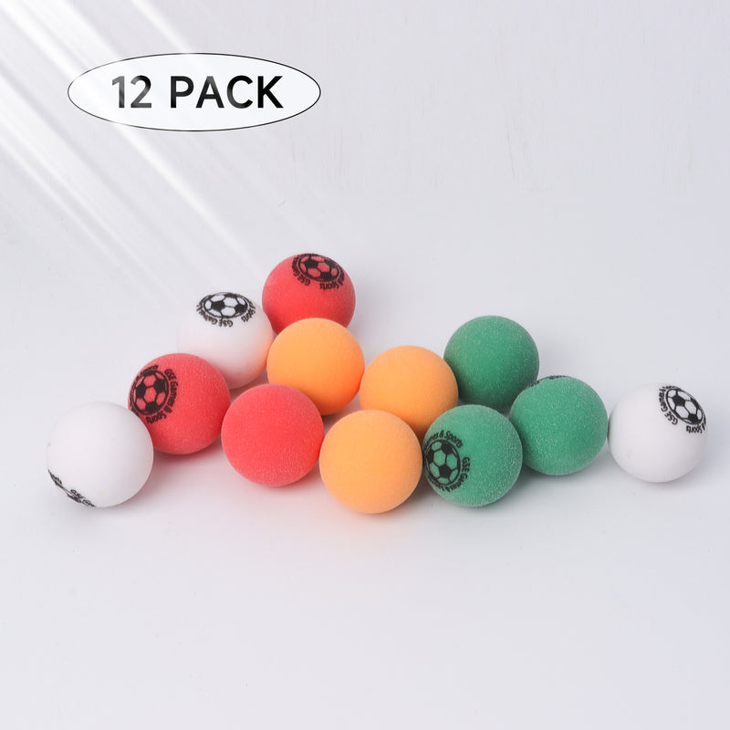 Regulation Size 1.365" Table Soccer Foosball Table Replacement Balls (Multi Color)