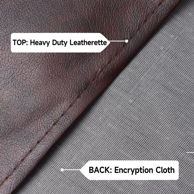 16' Heavy Duty Waterproof Leatherette Shuffleboard Table Cover