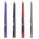 Set of 4 58" Slick Fiberglass Graphite Composite Billiard Pool Cue Sticks (Multi-Color)