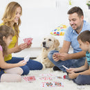 12-Deck Canasta Cards with Point Values (6 Blue & 6 Red)