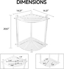 Clear Acylic Corner-Style Floor Stand 8 Corner Style Billiard Pool Cue Racks