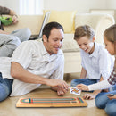 3-Track Color Coded Foldable Travel Cribbage Board Game - Three-Wins Imports, LLC