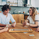 3-Track Color Coded Foldable Travel Cribbage Board Game - Three-Wins Imports, LLC