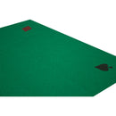 40" x 40" Casino Poker Card Playing Tabletop Felt Layout Mat