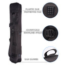 3x4 Heavy-Duty Nylon Pool Cue Stick Soft Carrying Bag