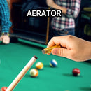 Pool Cue Tip Shaper Pick Pricker Metal Repair Tool Needle Thorn Tool with Keychain - Gold