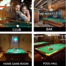 Black Plastic Billiard Pool Ball Carrying Tray, Holds 16 Pool Balls